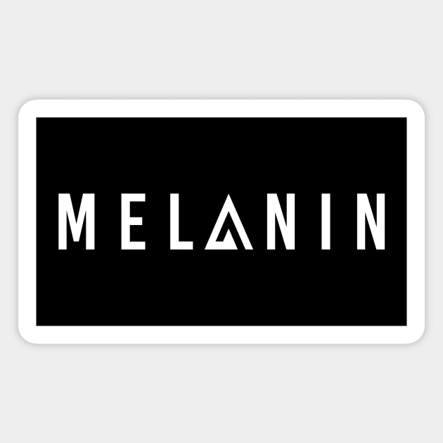 MELANIN - White Magnet by Anrego